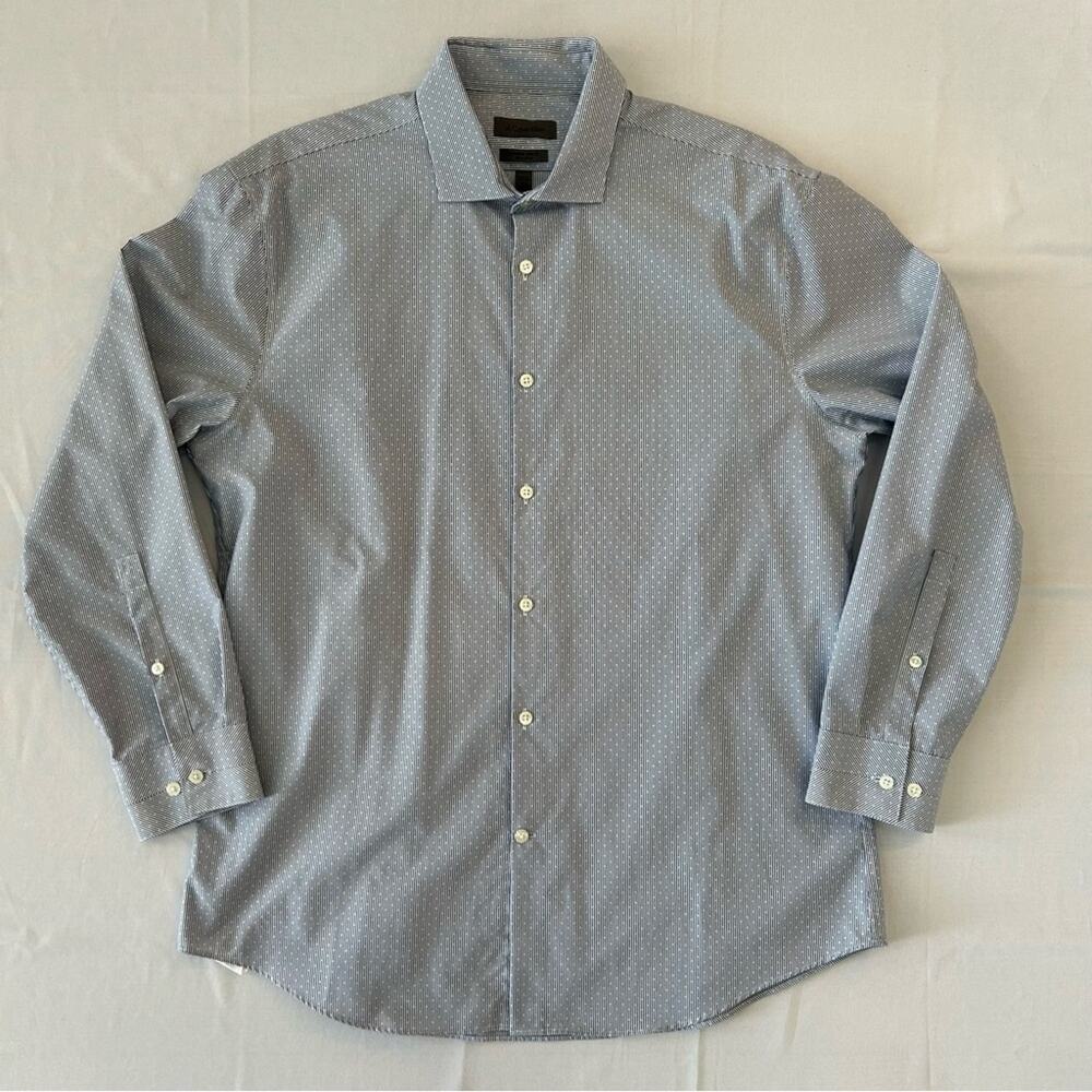 Calvin Klein Extreme Slim Fit Non Iron 100% Cotton Dress Shirt 16.5 32/33